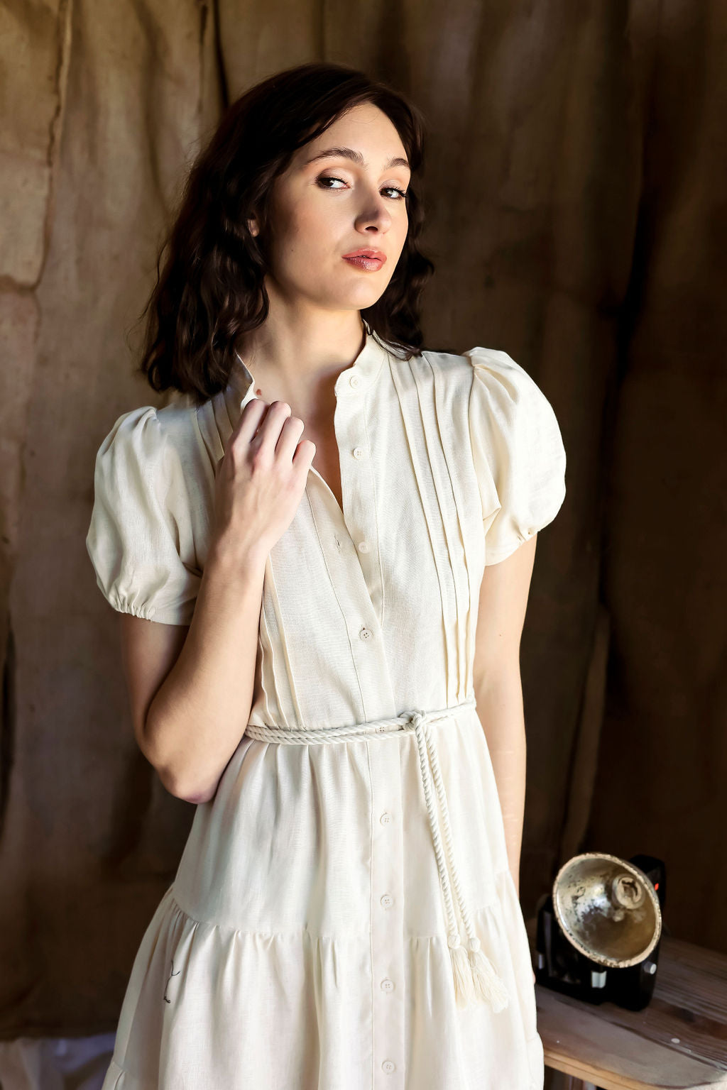 Selina Dress Ivory