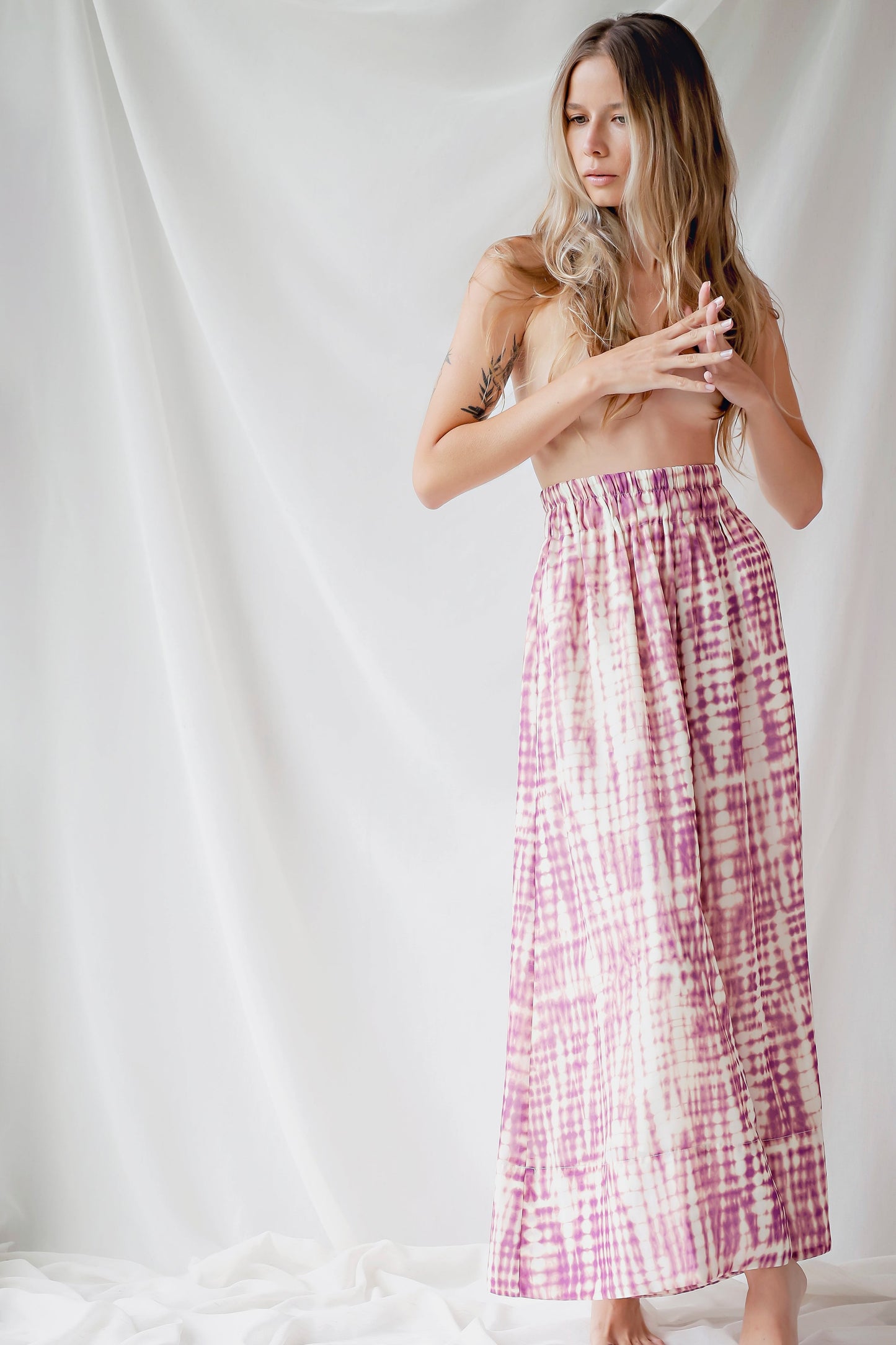 FEDE PANTS | PINK TIE-DYE