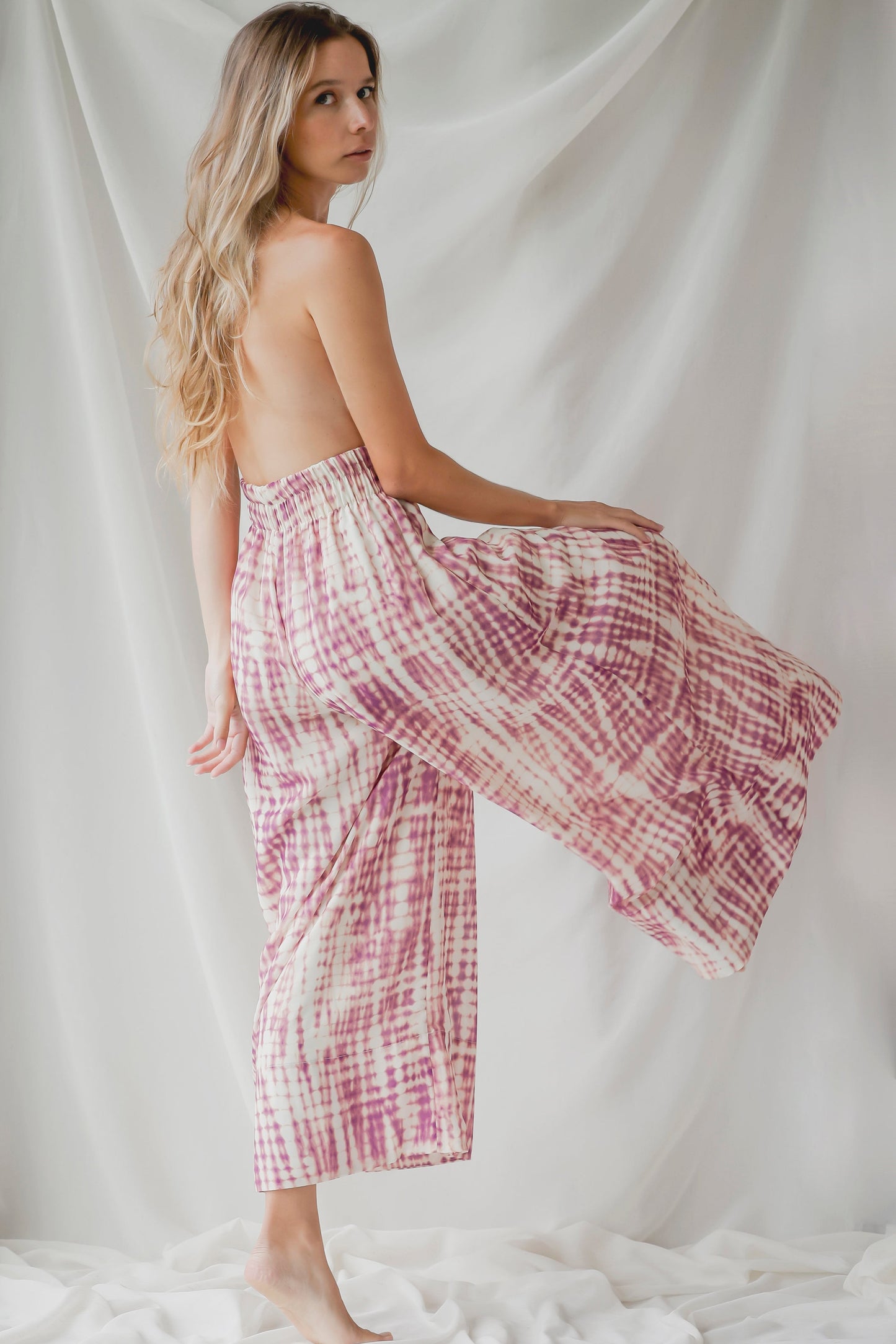 FEDE PANTS | PINK TIE-DYE