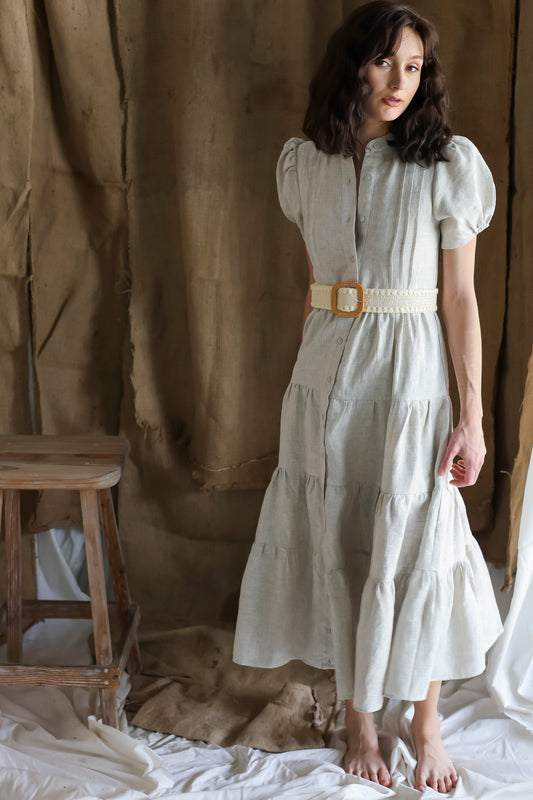 Selina Dress Beige