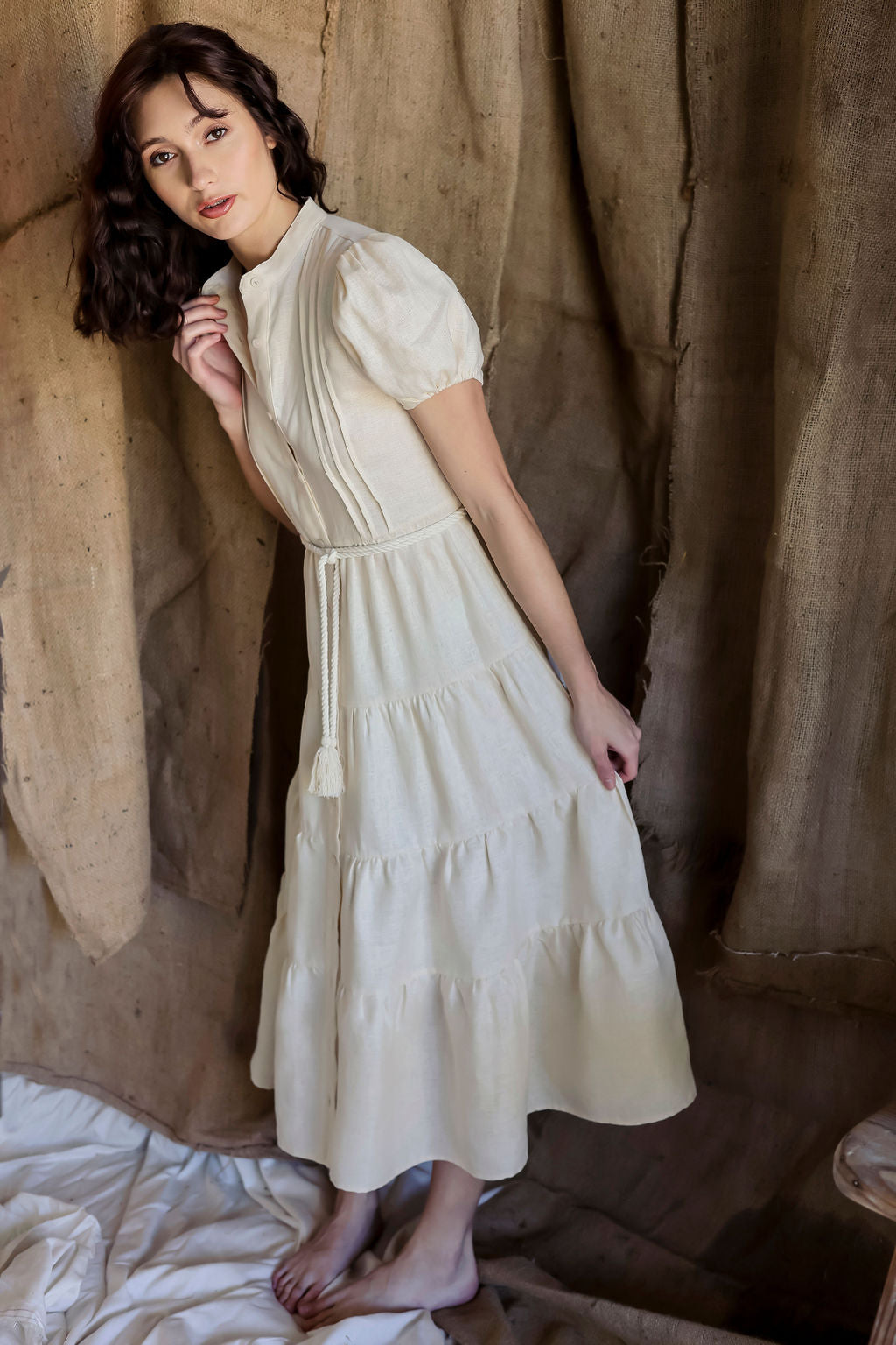 Selina Dress Ivory